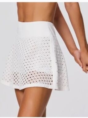 NWT GiGi C Kyra Tennis Skort in Whits Sz XL